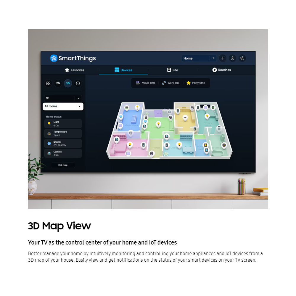SAMSUNG 55"/65"/75" Crystal 4K UHD Smart TV UA55DU8000KXXM/UA65DU8000KXXM/UA75DU8000KXXM | AirSlim | 4K Upscaling