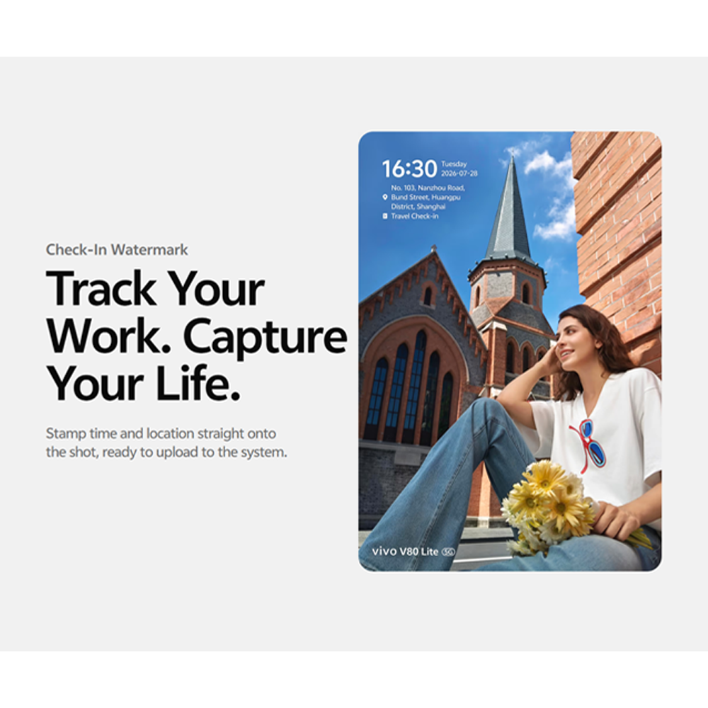 vivo V80 Lite 6GB+128GB/ 6GB+256GB/ 8GB+256GB | 6.83 inches, AMOLED | 50MP Rear Camera | Mediatek Dimensity 7300e (6 nm) | 10000mAh, 44W Fast Charge