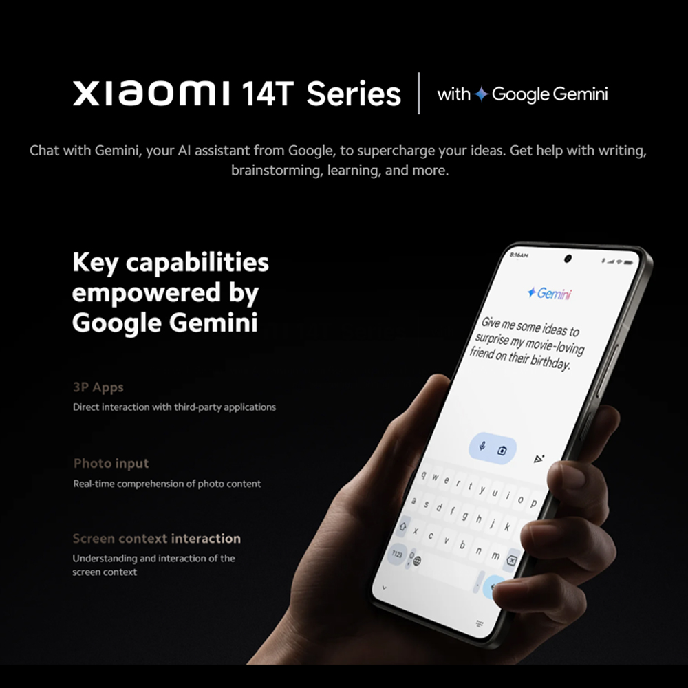 Xiaomi 14T Pro 12GB+256GB/512GB/1TB | 6.67" Screen | Dual SIM | Leica Lens | Android 14, HyperOS