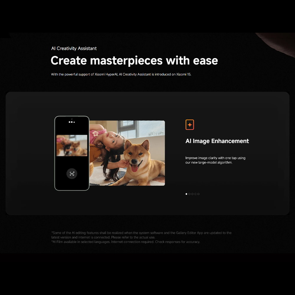 Xiaomi 15 12GB+256GB/ 12GB+512GB | Qualcomm SM8750-AB Snapdragon 8 Elite (3 nm) | 6.36 inches, LTPO AMOLED | 50MP Camera | Li-Po 5240 mAh, 90W HyperCharge