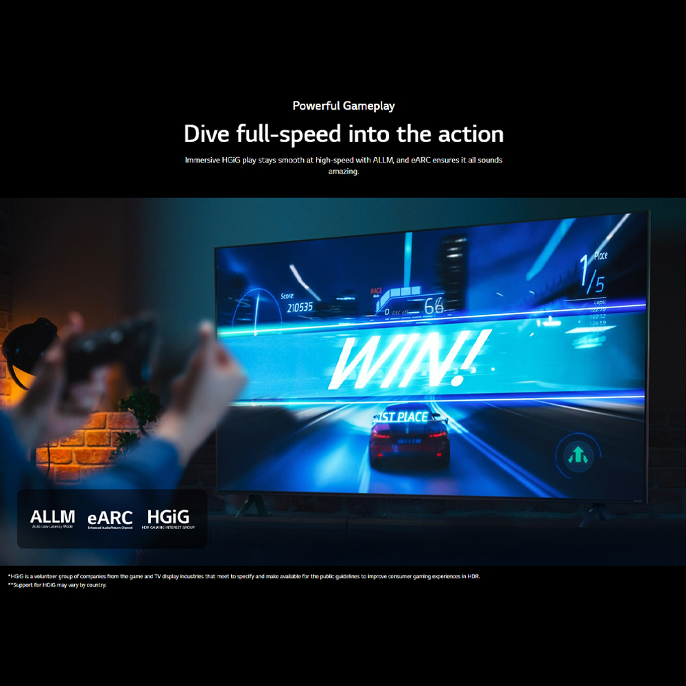 LG 86" HDR10 4K UHD Smart TV with AI ThinQ 86UT8050PSB | FILMMAKER MODE | Alpha 5 Al Processor 4K Gen 7