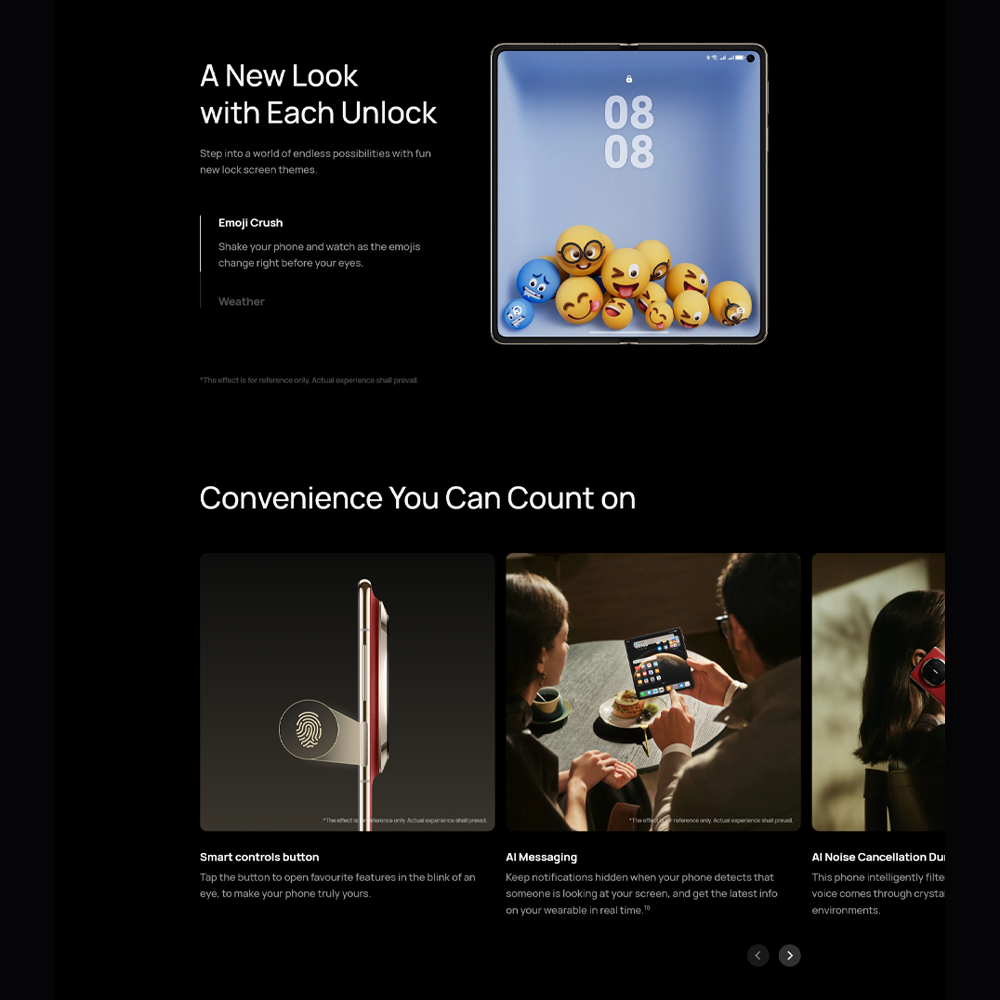 HUAWEI Mate X6 12GB+512GB | 7.93 inch, Foldable LTPO OLED | 50MP Main Camera | Kirin 9020, Octa-core | Si/C Li-Ion 5110, 66W Fast charging