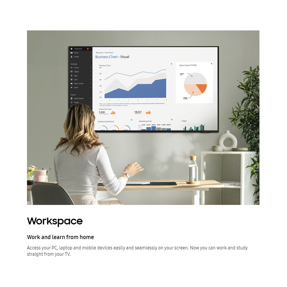 SAMSUNG 55"/65"/75" Crystal 4K UHD Smart TV UA55DU8000KXXM/UA65DU8000KXXM/UA75DU8000KXXM | AirSlim | 4K Upscaling