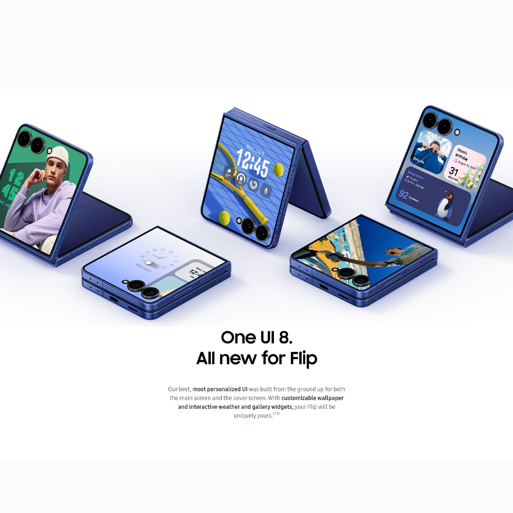 SAMSUNG Galaxy Z Flip7 | Our Largest FlexWindow | 50 MP Selfie Camera | Galaxy AI