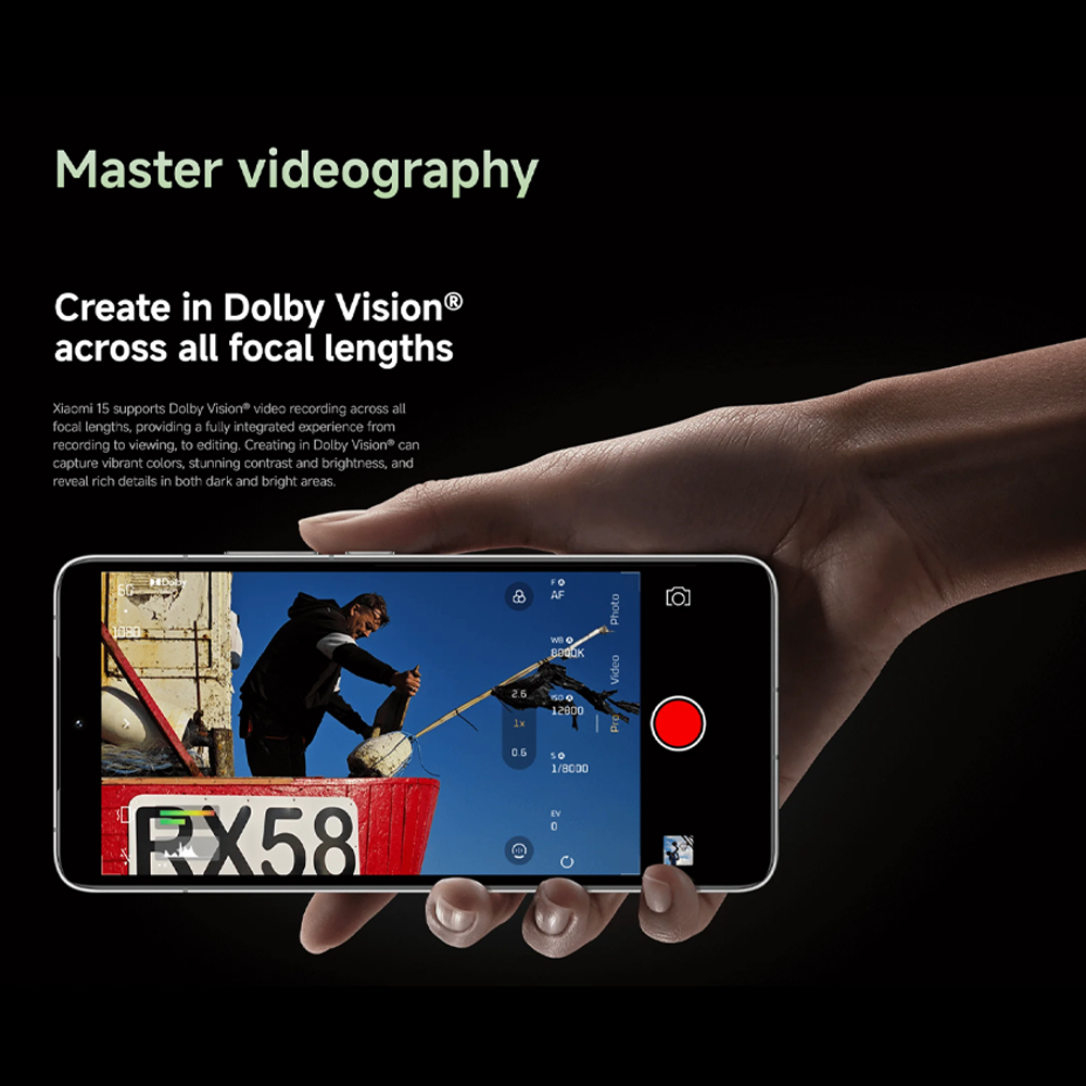 Xiaomi 15 12GB+256GB/ 12GB+512GB | Qualcomm SM8750-AB Snapdragon 8 Elite (3 nm) | 6.36 inches, LTPO AMOLED | 50MP Camera | Li-Po 5240 mAh, 90W HyperCharge