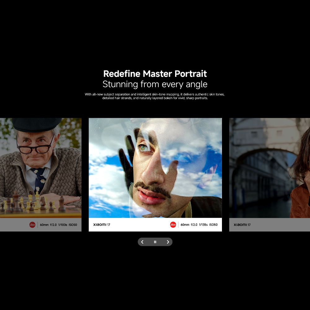 Xiaomi 17 12GB+512GB/12GB+256GB | 6.3", LTPO AMOLED | 50MP Rear Camera | Qualcomm SM8850-AC Snapdragon 8 Elite Gen 5 (3 nm) | Li-Po 6330mAh