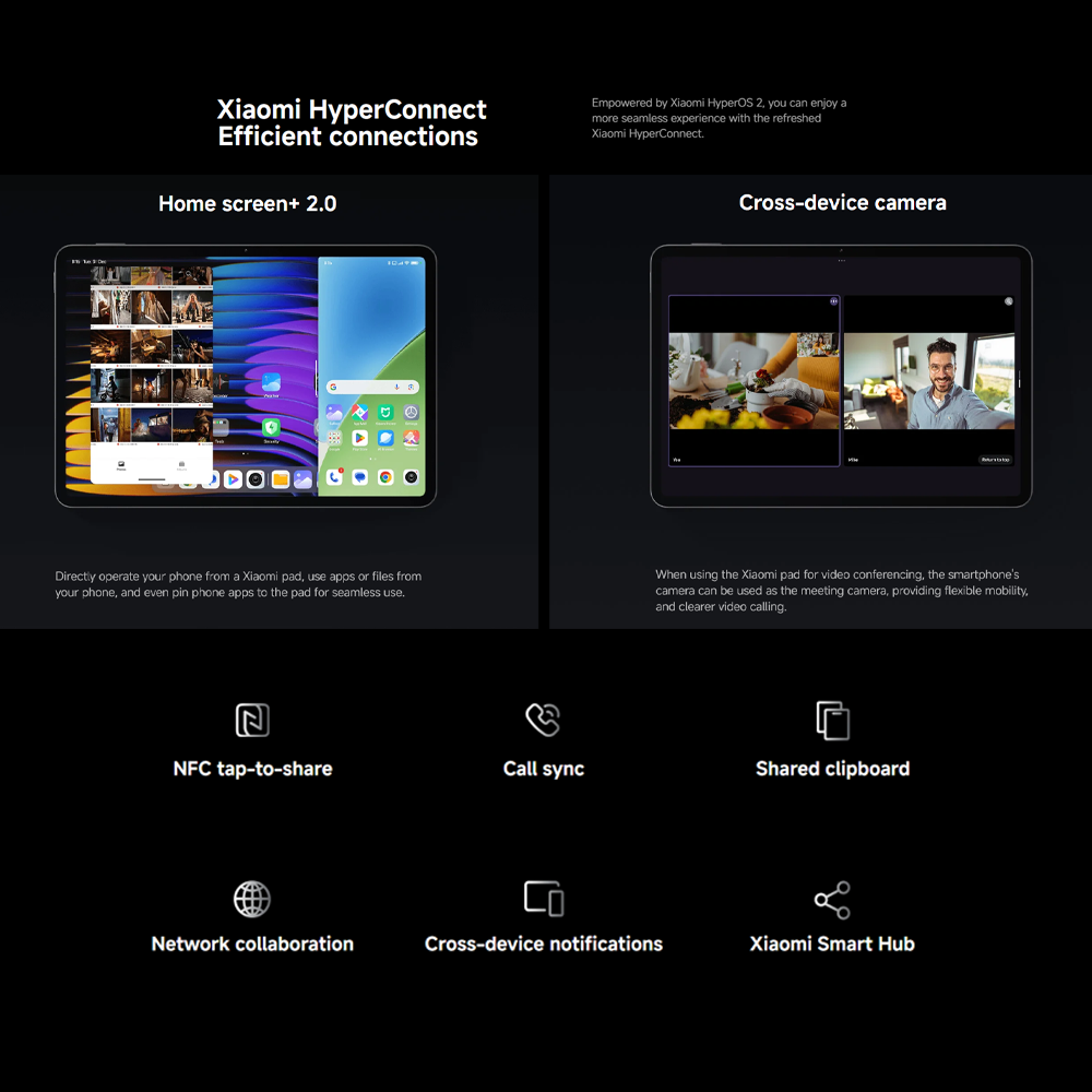 Xiaomi Pad 7 Pro 8GB+256GB/ 12GB+512GB | Qualcomm SM8635 Snapdragon 8s Gen 3 (4 nm) | 11.2 inch, PS LCD | 50MP Main Camera | Li-Po 8850 mAh