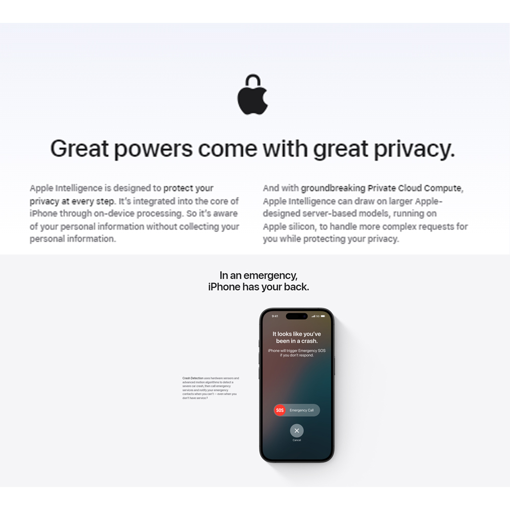 Apple iPhone 16 | 6.1" Super Retina XDR OLED | 48 MP Main Camera | Apple A18 (3 nm) | USB Type-C 2.0, DisplayPort | Stereo Speakers Sound | Smartphone with 1 Year Warranty