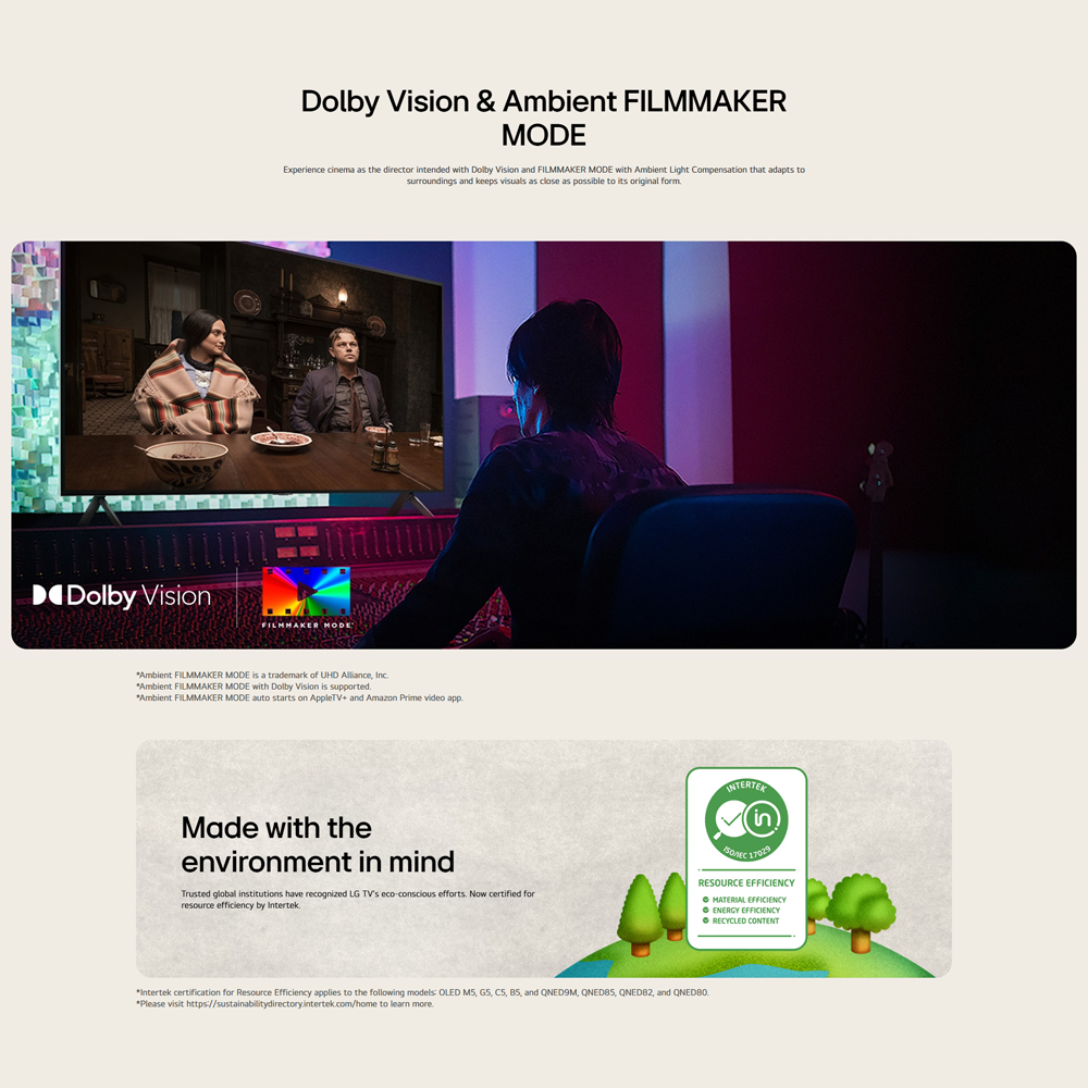 LG 55"/65"/75"/86"/100" 4K UHD QNED evo AI MiniLED Smart TV QNED86AS | Alpha 8 AI Processor Gen2 | Dynamic QNED Colour | Dolby Vision / HDR10 / HLG