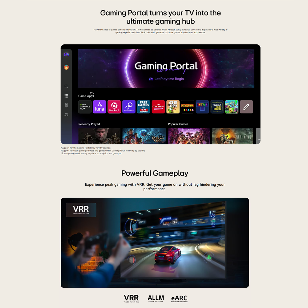 LG 75"/86" 4K UHD AI TV UA84 Smart TV 75UA8450PSA/ 86UA8450PSA | 4K HDR10 Pro | 7 4K AI Processor Gen8 | AI Sound Pro | FILMMAKER MODE