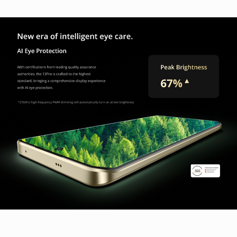 Realme 13 Pro 5G 12GB+512GB | 6.7 inches OLED | 50MP Sony LYT-600 OIS Camera | Snapdragon 7s Gen 2, Octa-core up to 2.4Ghz | Li-Po 5200mAh