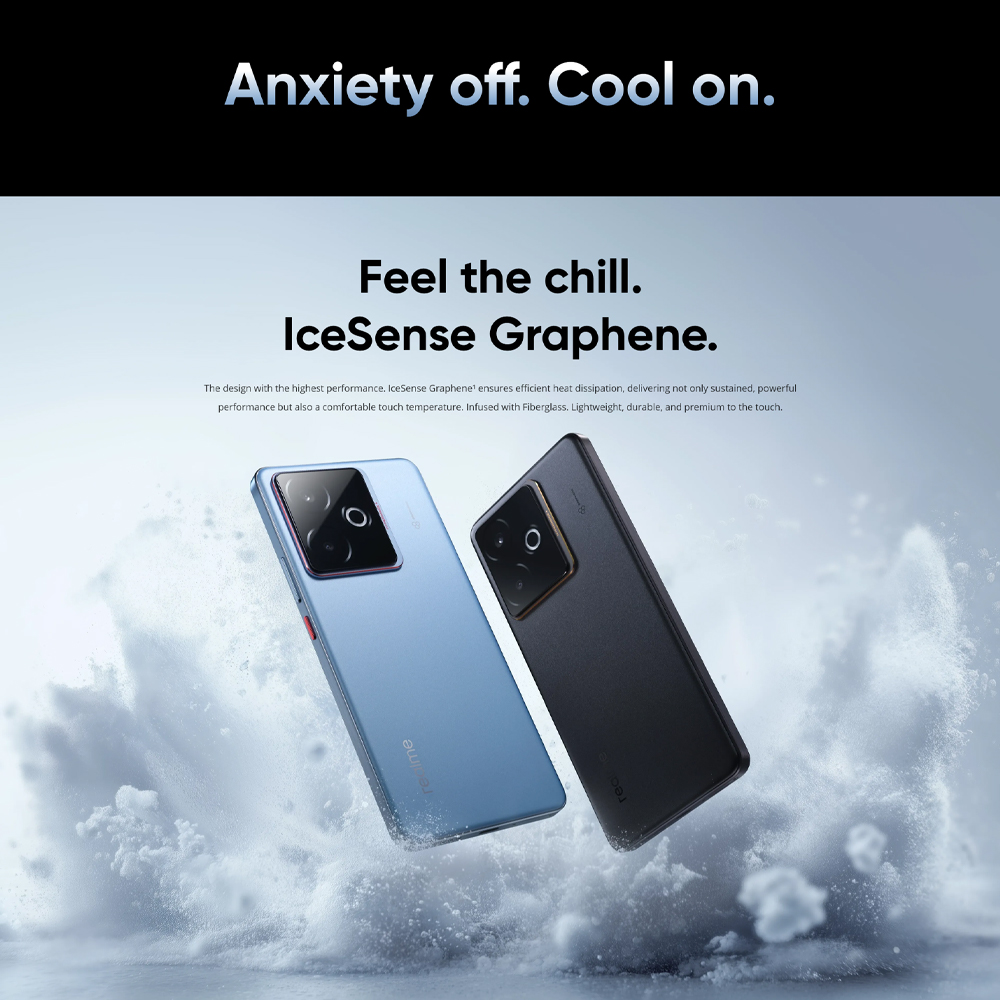 realme GT 7T 12GB+256GB | 6.8 inches, AMOLED | 50MP Rear Camera | Mediatek Dimensity 8400 Max (4 nm) |  1280 x 2800 pixels | Li-Po 7000mAh, 120W wired