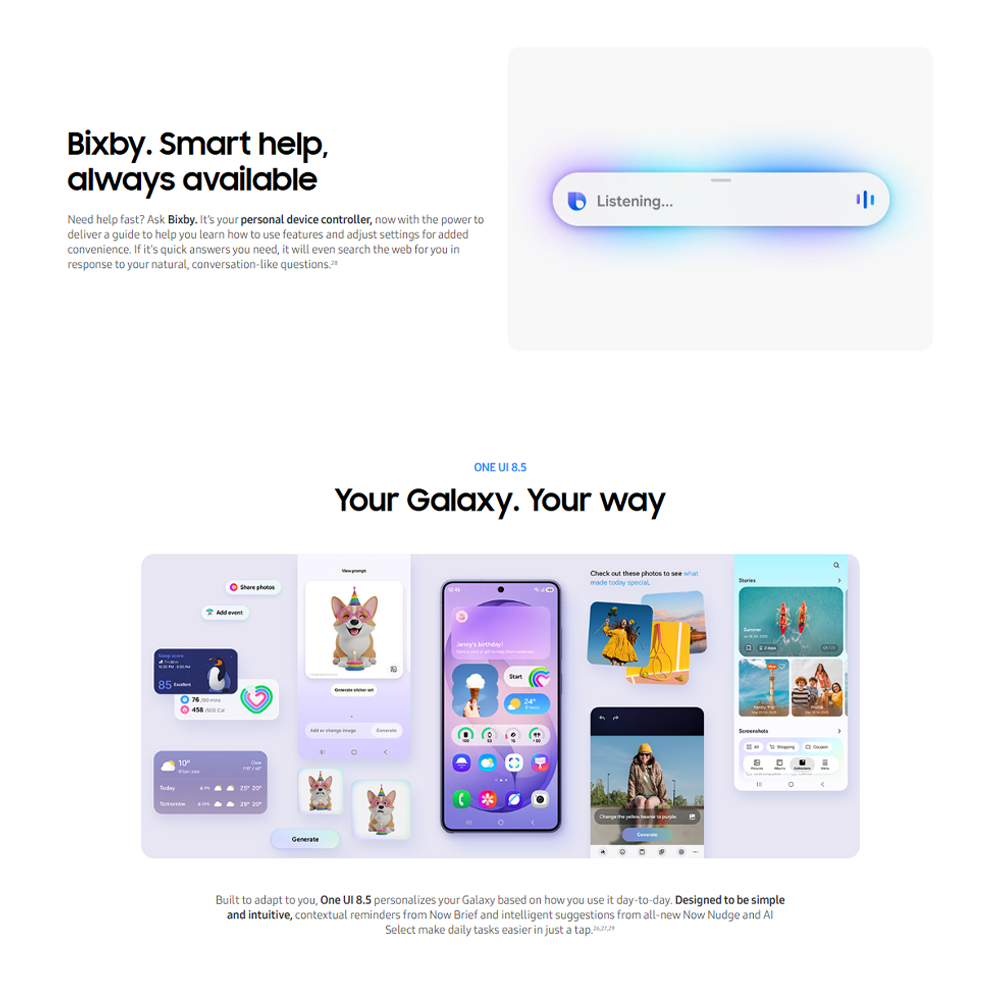 SAMSUNG Galaxy S26 Ultra 12GB+256GB/ 12GB+512GB/ 16GB+1TB | 6.9 inches | 200MP Rear Camera | Li-Ion 5000 mAh | Android 16, One UI 8.5 | Qualcomm SM8850-AC Snapdragon 8 Elite Gen 5 (3 nm)