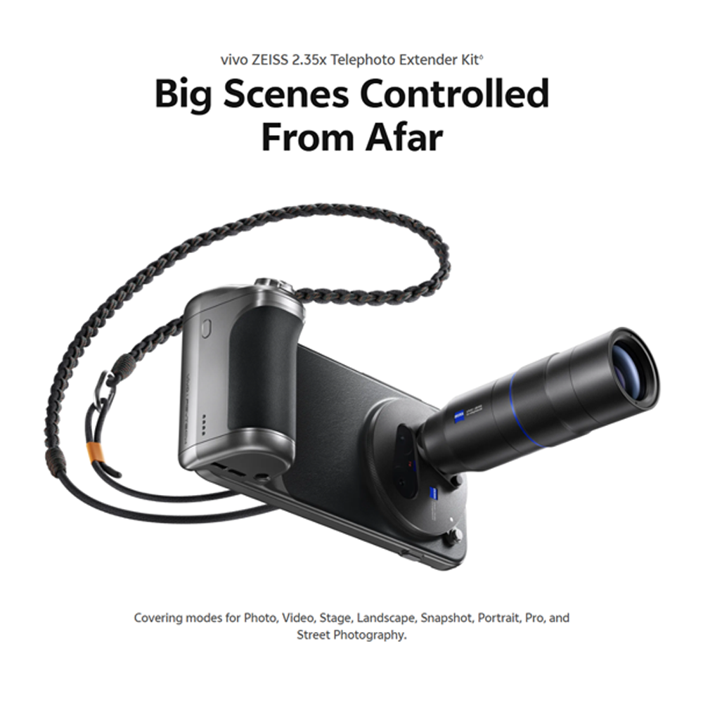 vivo X300 Pro 5G | 200MP ZEISS APO Telephoto Camera | 6510mAh BlueVolt Battery | Dimensity 9500 | 90W FlashCharge | IP68&69 Dust & Water Resistance