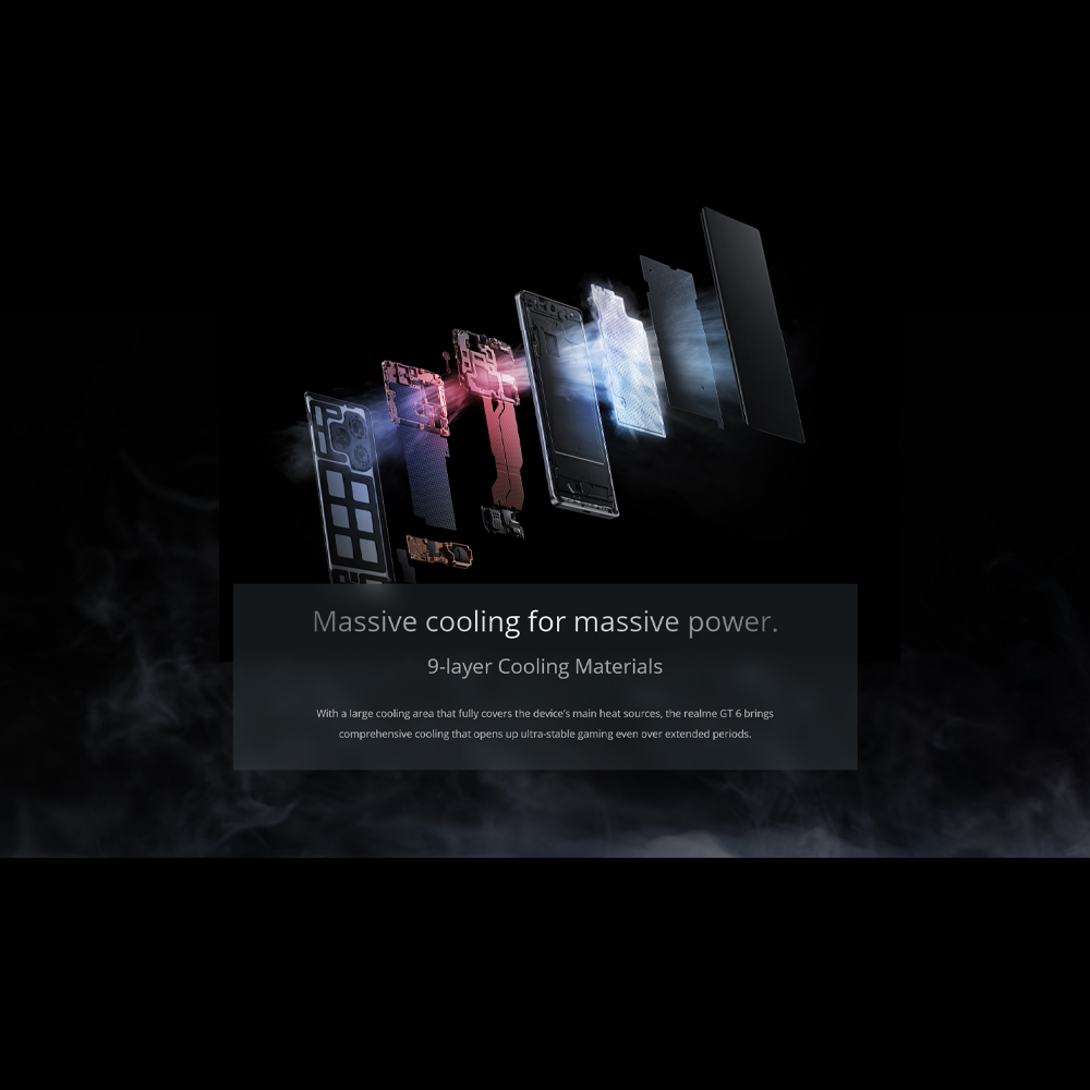 realme GT 6 12GB+256GB / 16GB+512GB | Snapdragon® 8s Gen 3 Chipset | Sony LYT-808 OIS Camera | 120W SUPERVOOC Charge