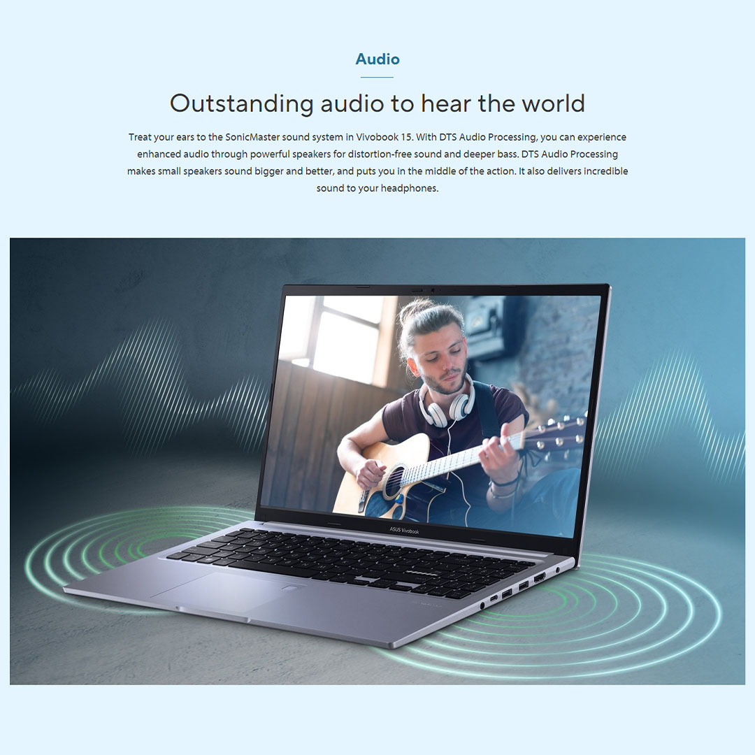 ASUS Vivobook 15  Laptop A1502Z-ABQ2141WS | Intel Core i5-12500H | 8GB+512GB SSD | 15.6-inch FHD | Windows 11 | Laptop with 2 Years Warranty