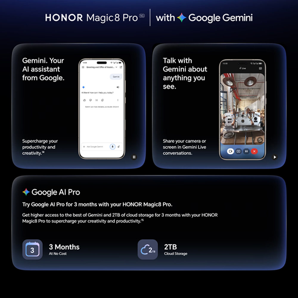 HONOR Magic8 Pro | Snapdragon® 8 Elite Gen 5 | 200MP Ultra Night Telephoto | 100W Honor Wired SuperCharge | IP68, IP69 & IP69K11