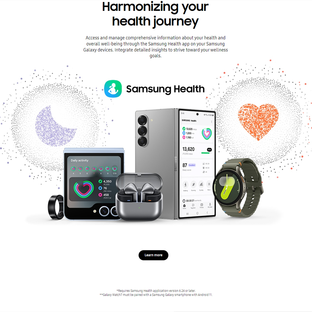 SAMSUNG Galaxy Watch7 Bluetooth 40mm 44mm | Personalized Sleep Coaching | Advanced fitness tracking