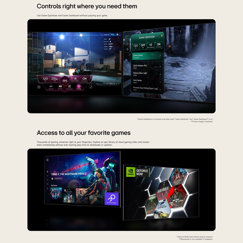 LG 65" C4 4K UHD OLED evo AI Smart TV OLED65C4PSA | Ultra Slim | webOS Re:New Program | olby Atmos® and Dolby Vision®