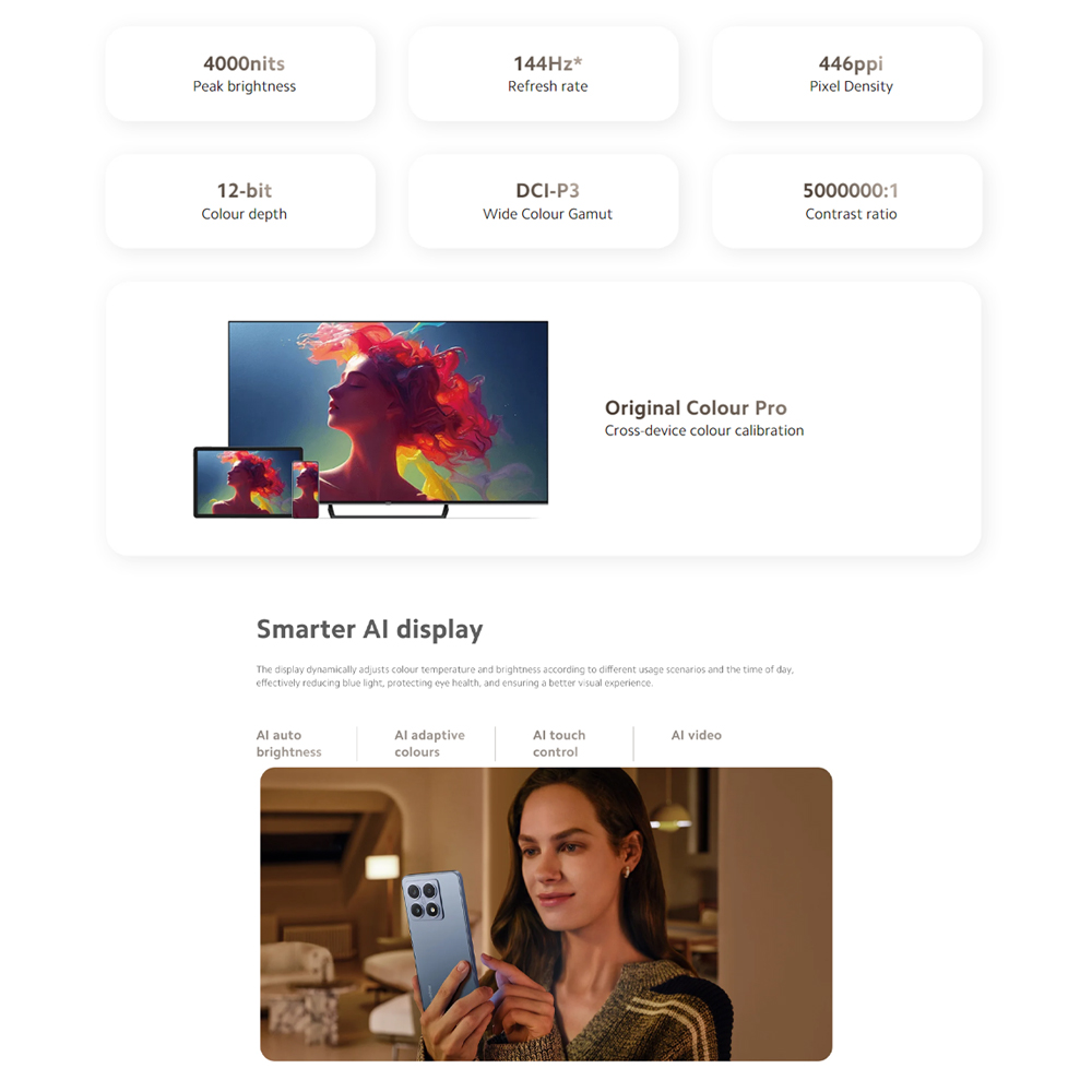 Xiaomi 14T 12GB + 256GB/512GB | 6.67", AMOLED | Mediatek Dimensity 8300 Ultra (4 nm) | 67W turbo charging