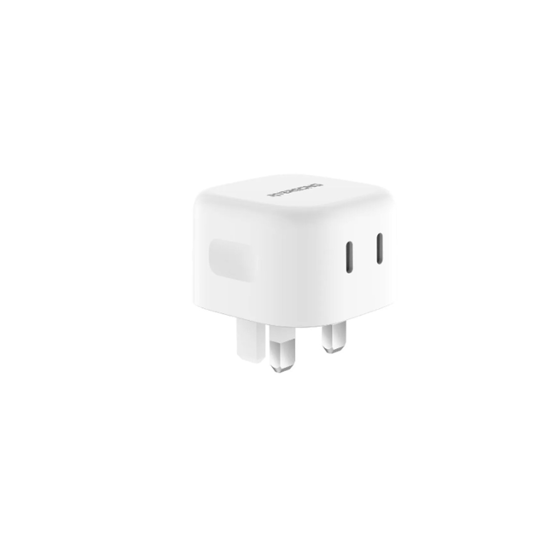 RIVERSONG 35W PowerKub G35 GaN3 Super Fast Wall Charger Adapter AD107 | Multiple Protection | Smart Identification | Adapter with 1 Year Warranty