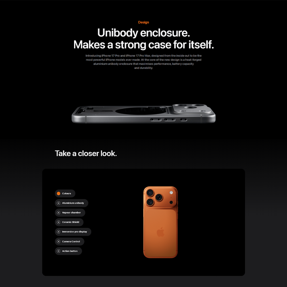 Apple iPhone 17 Pro Max | Durable Ceramic Shield Front and Back | Best Battery Life in an Iphone Ever | The Ultimate Pro Camera System