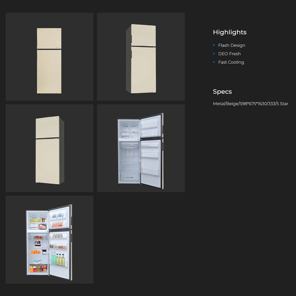 HAIER 418L/458L 2 Doors Top Mount Twin Inverter Refrigerator HRF-IT418XM(BE) / HRF-IT458XM(BE) | 5 Star Energy Saving Rating | Twin inverter | Chiller Box