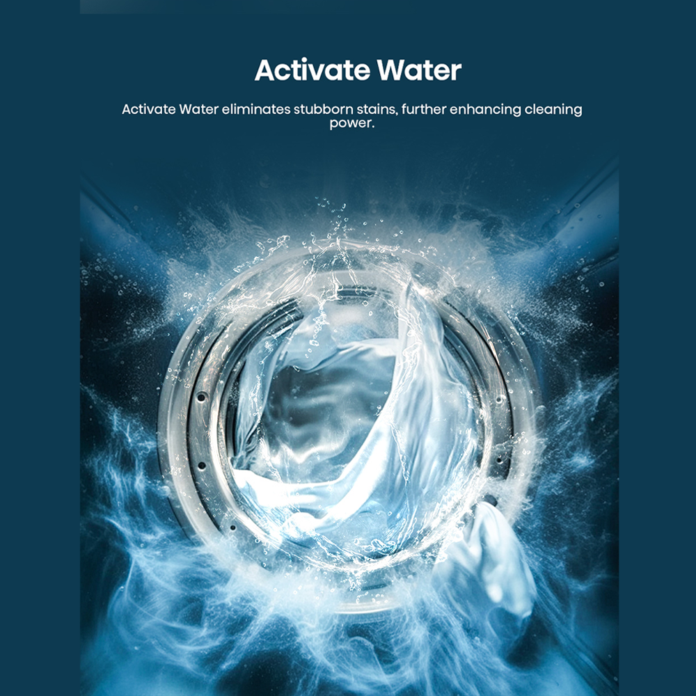 HISENSE 13KG Top Load Washing Machine Premium WTJA1313UB | One Touch AI Wash | 10 Preset Programs | Turbo Wash