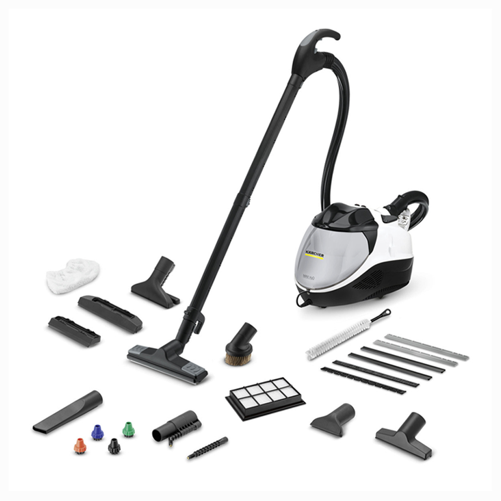 Karcher 2200W Steam Vacuum Cleaners SV 7 | 4-level suction | Steaming, vacuuming and drying | Child safety lock | Multi-stage filter system