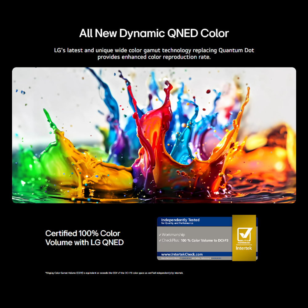 LG 55" / 65"/ 75" / 86" 4K UHD QNED AI QNED70 Smart TV |