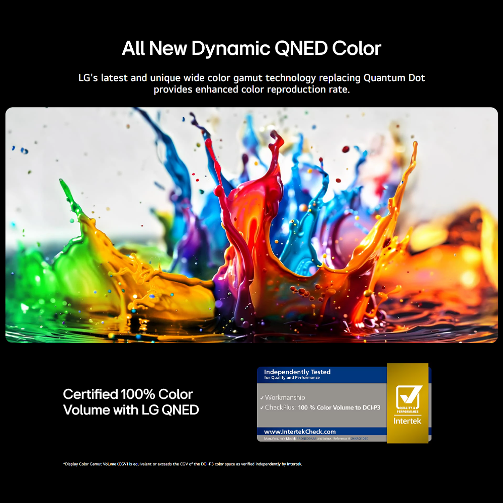 LG 55"/ 65"/ 75"/ 86" 4K UHD QNED AI QNED80 Smart TV QNED80ASA | QNED Color | alpha 7 4K AI Processor Gen8 | Dolby Atmos