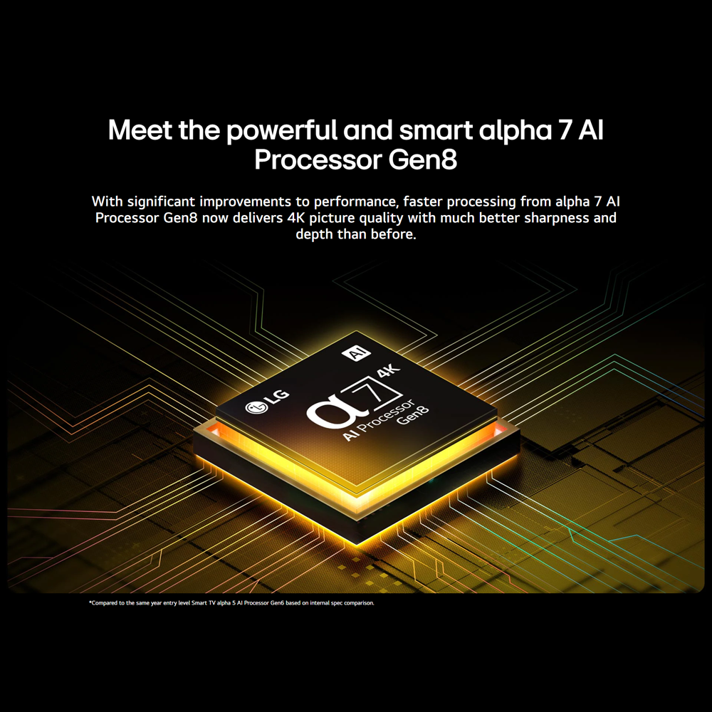 LG 75"/86" 4K UHD AI TV UA84 Smart TV 75UA8450PSA/ 86UA8450PSA | 4K HDR10 Pro | 7 4K AI Processor Gen8 | AI Sound Pro | FILMMAKER MODE