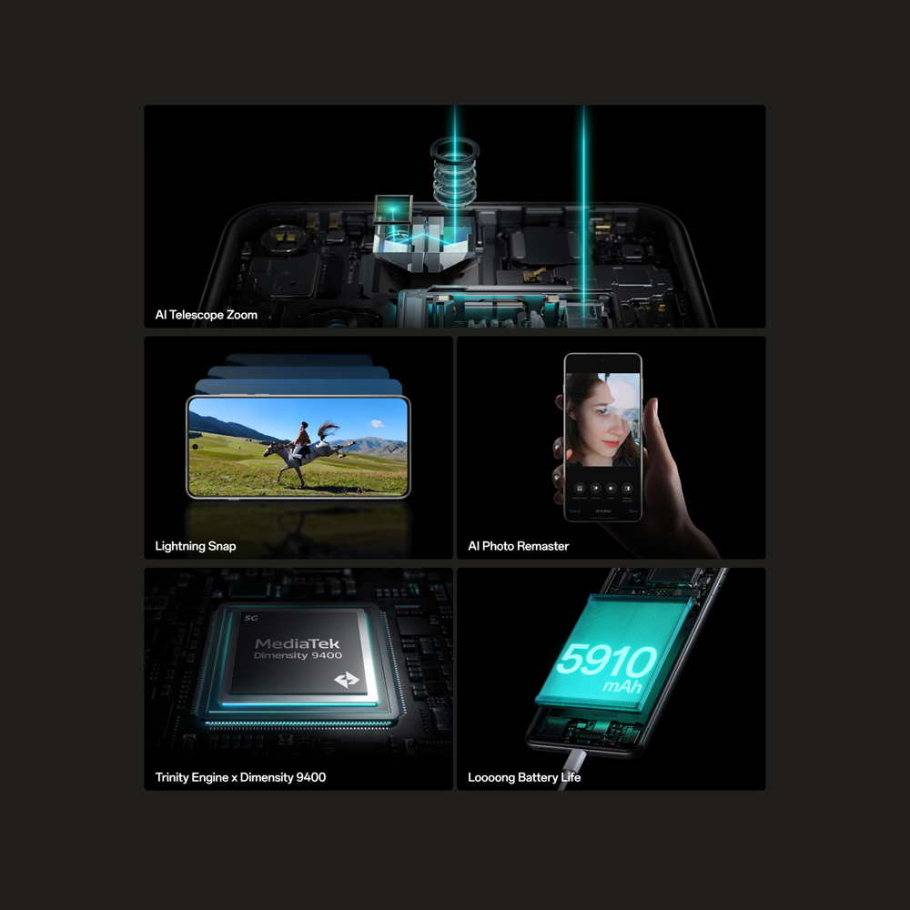 OPPO Find X8 Pro 16GB+512GB | Al Telescope Zoom | Hasselblad Portrait | Al Photo Remaster | 5910mAh Large Battery