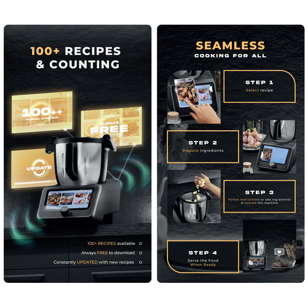 Russell Taylors 3L iMix Smart Cooker Automatic Cooking Robot i5 | Unlocking Culinary Precision | Cook Up to 3 Dishes | Seamless Cooking |  Smart Cooker with 2 Year Warranty