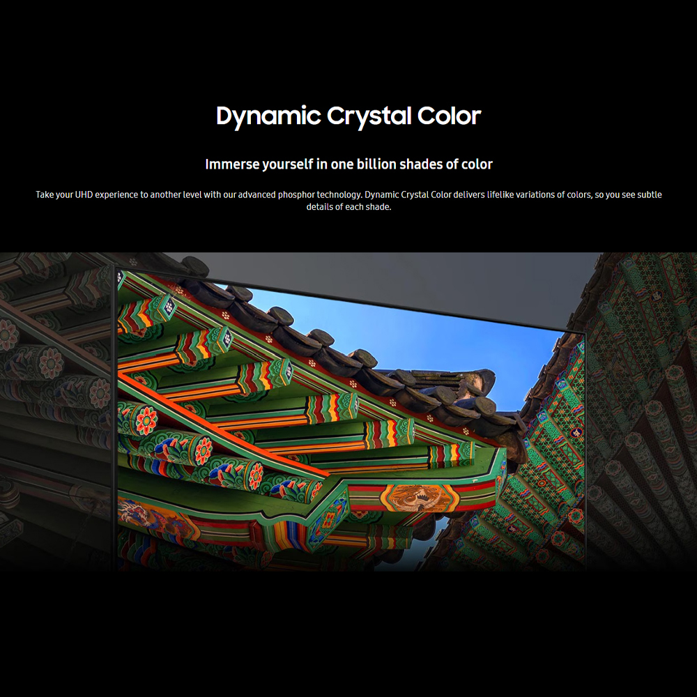 SAMSUNG 55"/65"/75" Crystal 4K UHD Smart TV UA55DU8000KXXM/UA65DU8000KXXM/UA75DU8000KXXM | AirSlim | 4K Upscaling