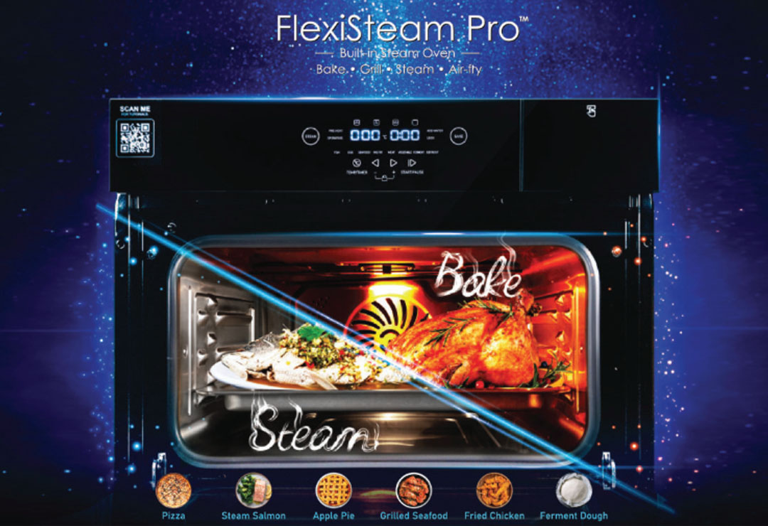 SENZ FlexiSteam Pro IntelClean Oven  SZ-SOV3412/SZ-SOV70108 | Steam Mode | Child Safety Lock | Smart Auto Cleaning | Oven with 1 Year Warranty