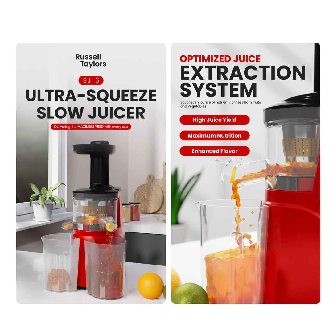 Russell taylors slow outlet juicer