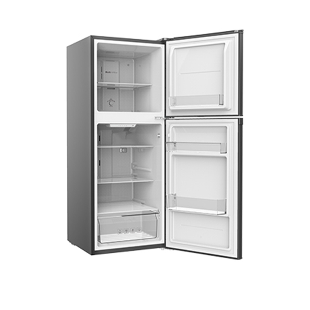 SKYWORTH 258L 2 Doors Top Mount Non-Inverter Refrigerator SRD-265WT | Multi Air Flow | Total No Frost | Flexi Door | Refrigerator with 1 Year Warranty