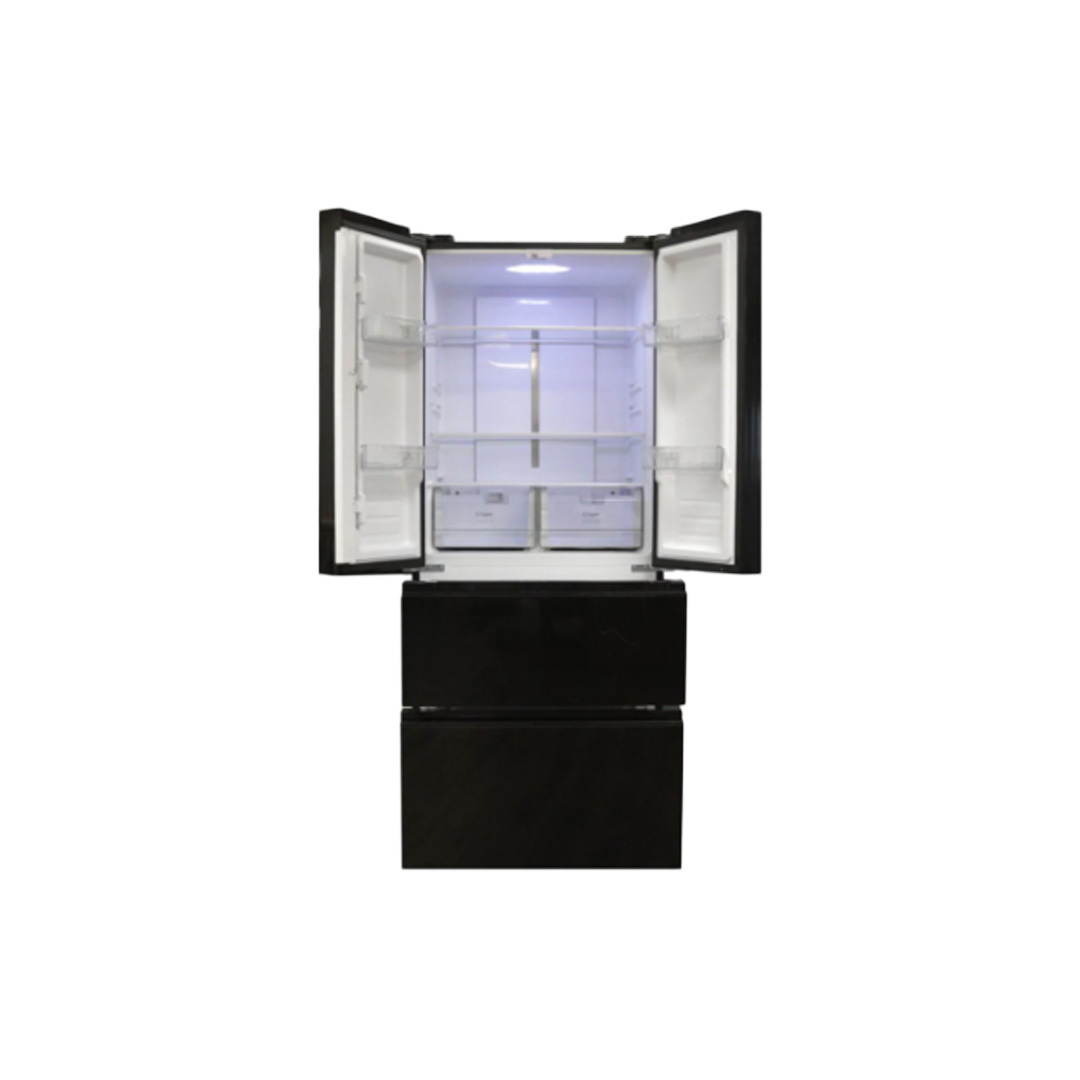 SKYWORTH 498L Multi Doors ProSilent Inverter Refrigerator SRM-418CB | Multi AirFlow | Total No Frost | Door Alarm Buzzle | Refrigerator with 1 Year Warranty