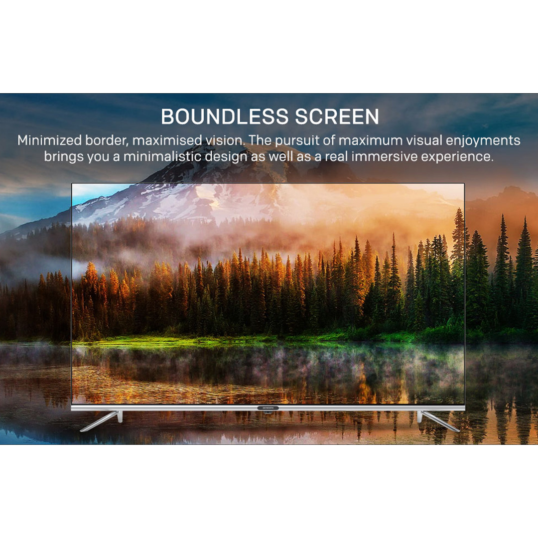 SKYWORTH 32"/40"/43" HD/FHD Android LED TV | 32STD6500 / 40STD6500 / 43STD6500 | Seamless Metal Frame Design | Game Mode |  Android LED TV with 2 Year Warranty