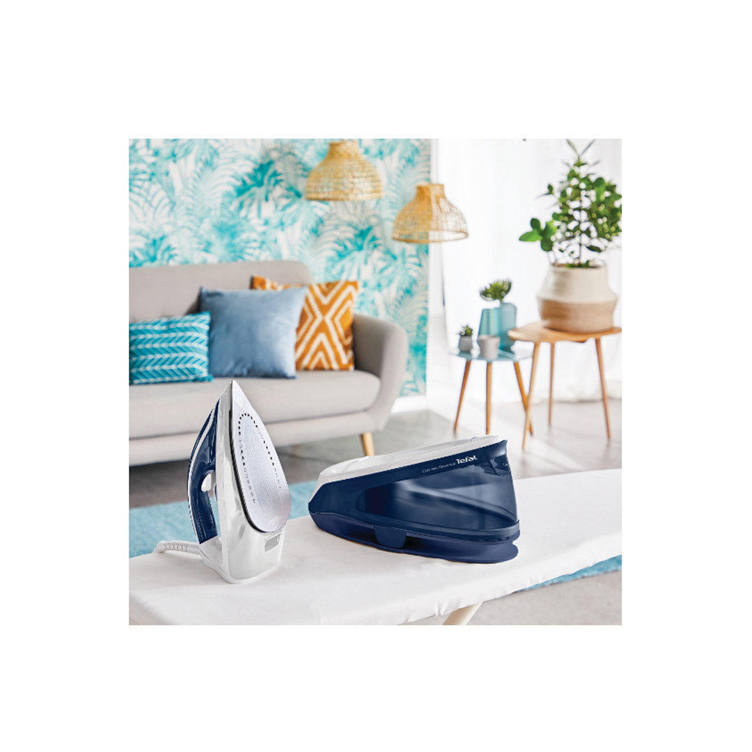 Tefal 2200W Express Easy Steam Generator Iron SV6116 | 1.4L Water Tank Capacity | Anti-Drip | Auto-Off | Eco Mode | Steam Iron with 2 Year Warranty