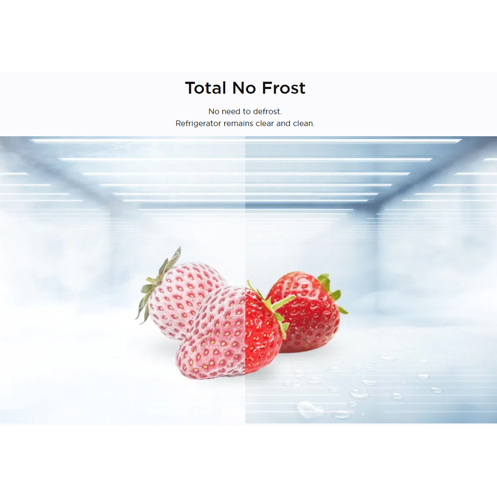 TCL 505L Twin Eco Inverter Multi Doors Refrigerator TR-C505AGWP | Total no frost | External LED display | LED light
