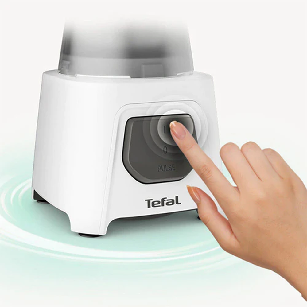 Tefal 1.5L Uno 2 Blender BL2B1165 | Durable Zelkrom Blades | Ice Crush Technology | High Capacity Jar Ideal for Family Use