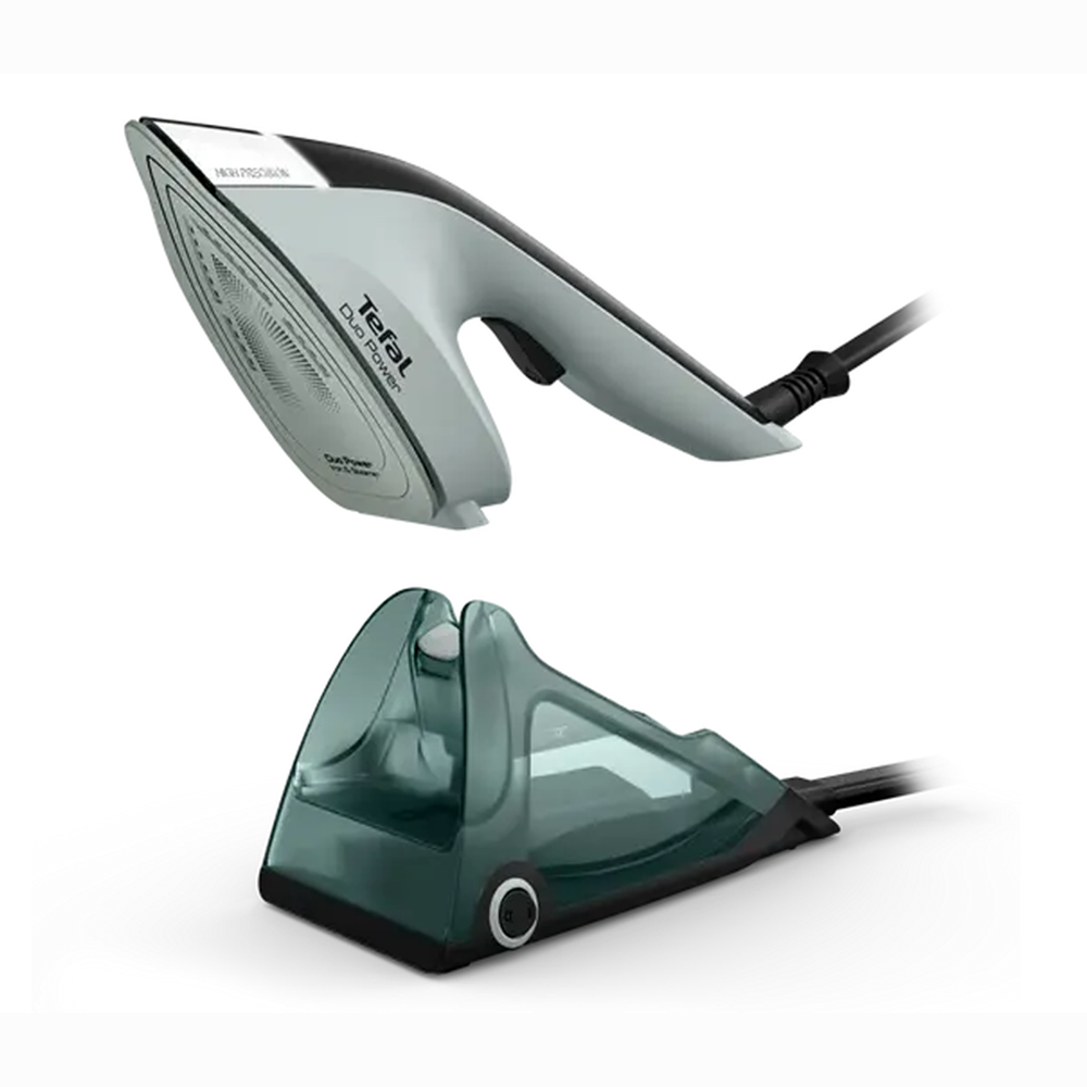 Tefal 1700W Duo Power 2-in-1 Steam Iron JF4033 | Steam output up to 25g/minute | Support vertical steam | Auto-off & anti-drip funtions | Ceramic soleplate technology