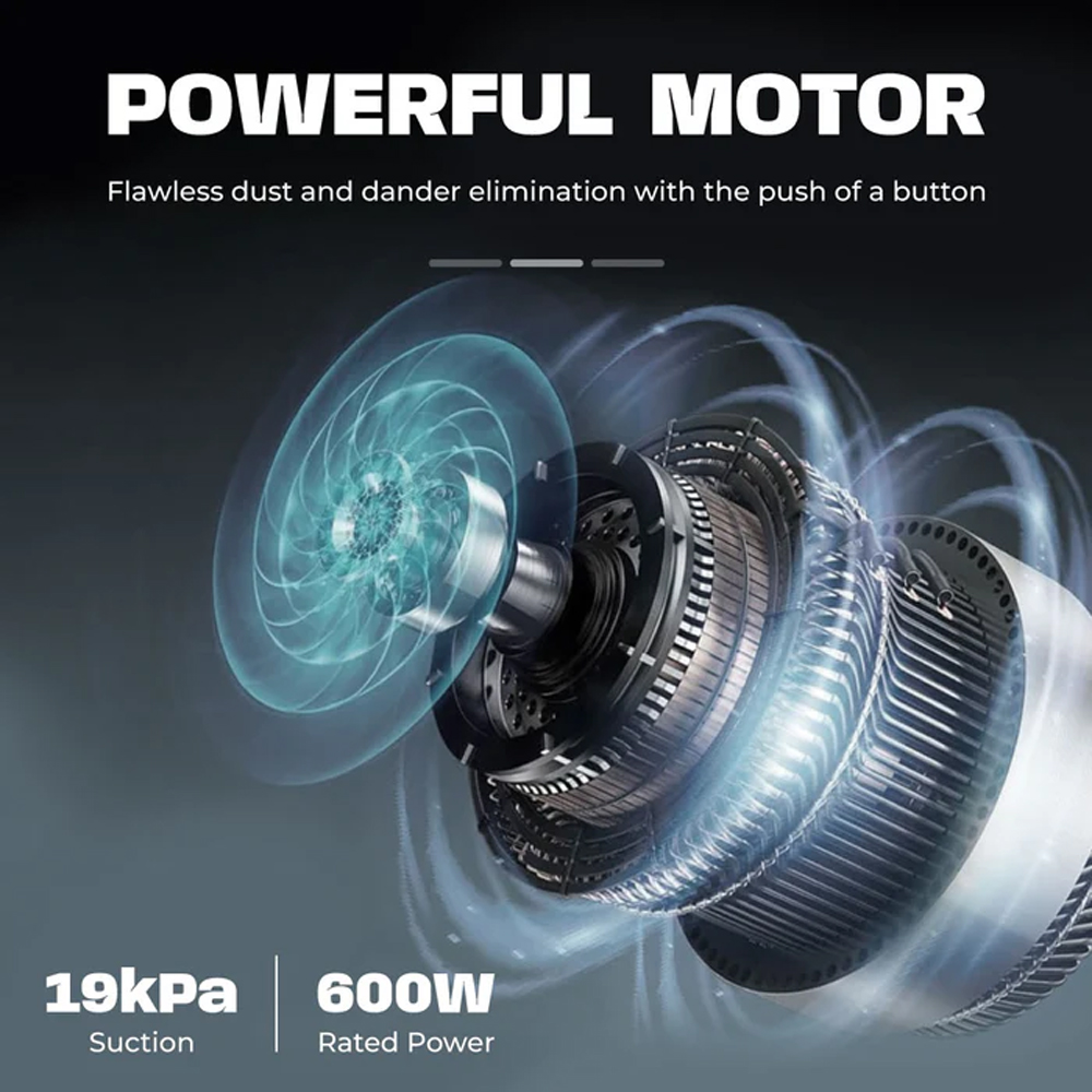 Russell Taylors 600W Interchangeable Vacuum Cleaner V1 | Power: 600W | Suction: 19,000Pa |  Dust Tank Capacity: 300ml | 2  Year General Warranty