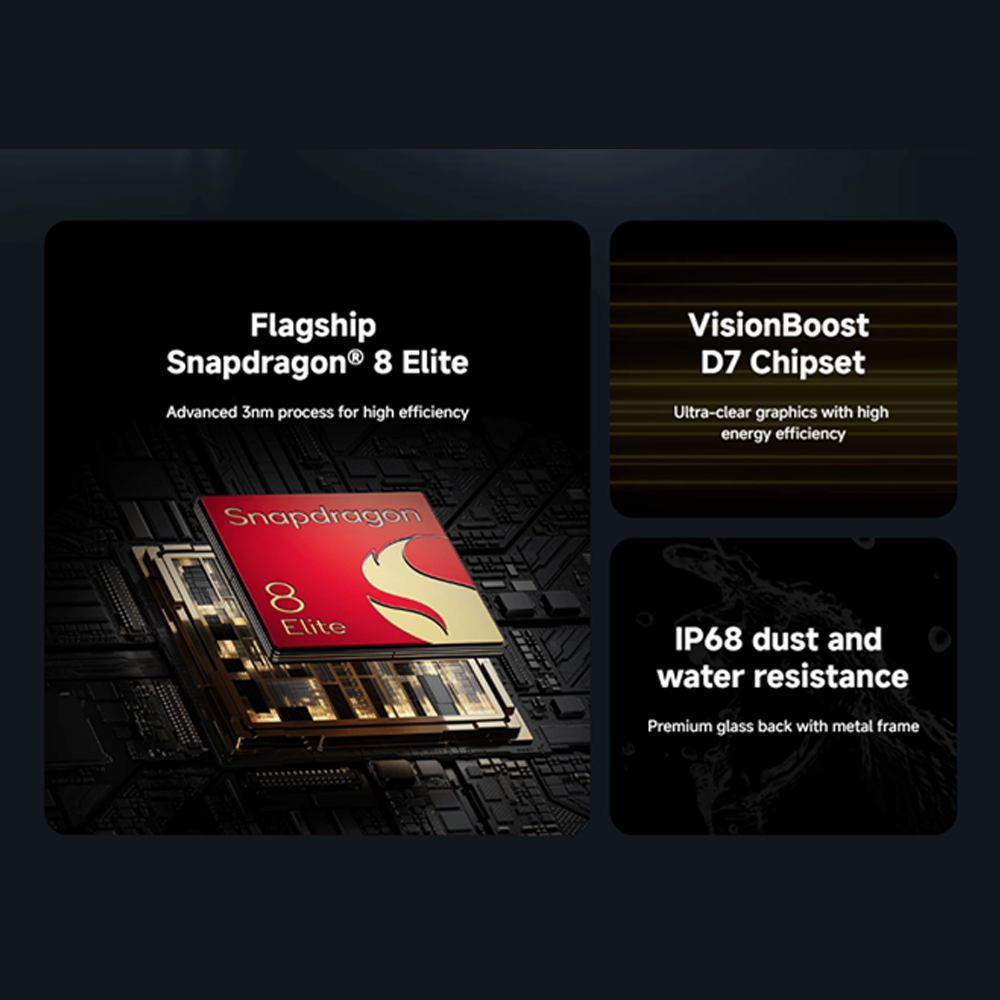 Xiaomi POCO F7 Ultra 12GB+256GB/ 16GB+512GB | Qualcomm SM8750-AB Snapdragon 8 Elite (3 nm) | 6.67 inches, AMOLED | 50MP Main Camera | Li-Po 5300 mAh, 120W HyperCharge