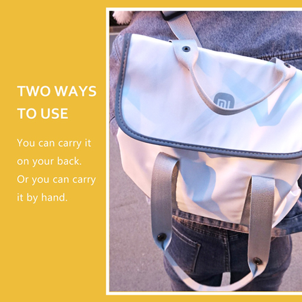 Xiaomi  Mijia 20L Polyester Fiber Backpack |  20L Large Capacity  | Many Things Can Be Put In |  Waterproof Polyester