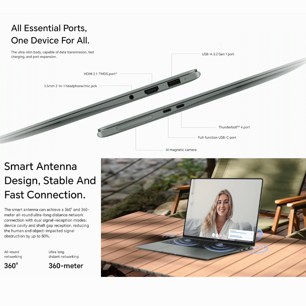 HONOR MagicBook Art 14 2024 Laptop MRA-721 | Windows 11 Home | 14.6-inch | AI Magic WorkStation