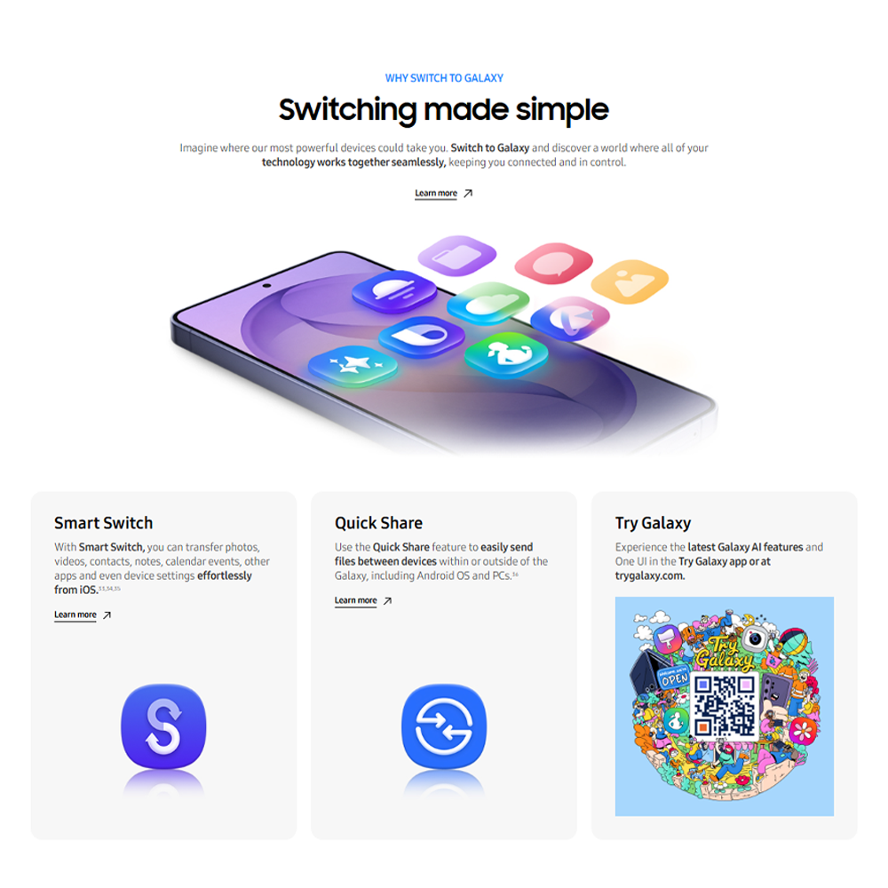SAMSUNG Galaxy S26 Ultra 12GB+256GB/ 12GB+512GB/ 16GB+1TB | 6.9 inches | 200MP Rear Camera | Li-Ion 5000 mAh | Android 16, One UI 8.5 | Qualcomm SM8850-AC Snapdragon 8 Elite Gen 5 (3 nm)