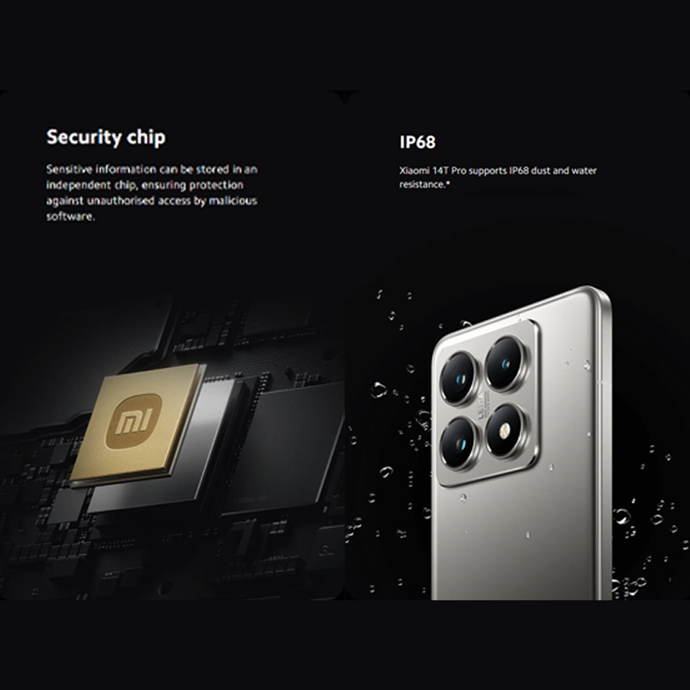 Xiaomi 14T Pro 12GB+256GB/512GB/1TB | 6.67" Screen | Dual SIM | Leica Lens | Android 14, HyperOS